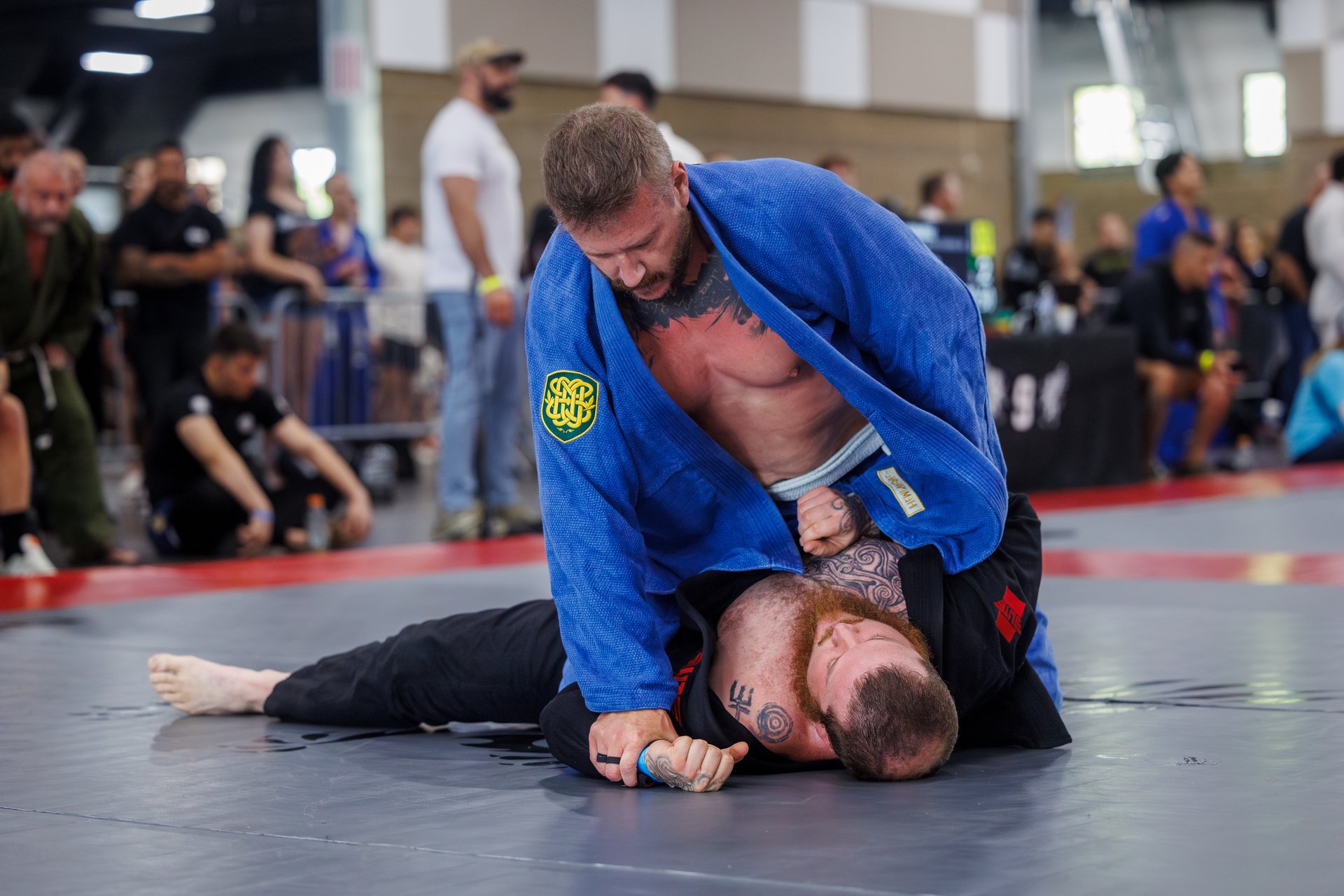 HempWeave athlete in live competition action