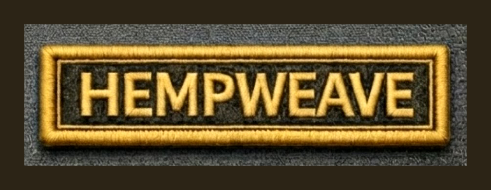 HempWeave Bottom Lapel Patch
